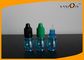 15ML فارغ الأزرق E-سيج زجاجات السائل مع قبعات المسمار الملونة، والبلاستيك E زجاجات السائل