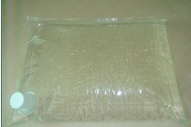 OEM البلاستيك الشفاف حقيبة في مربع التعبئة والتغليف مع صنبور للجل