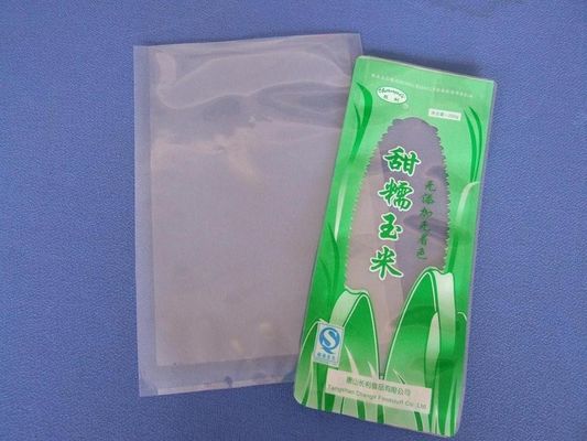 NY RCPP PET أكياس شفافة تغليف أغذية فراغ ختم الرد السريع واضح النافذة