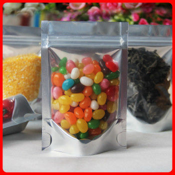 PE AL PET سطح لامع مختومة أكياس البلاستيك الأغلاق 200G 250G 500G