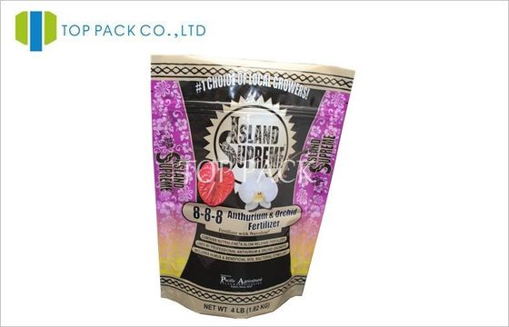 البلاستيك الوقوف الحقيبة التعبئة والتغليف للأسمدة، PET / PE 2 طبقة 2 £ £ 4 £ 8