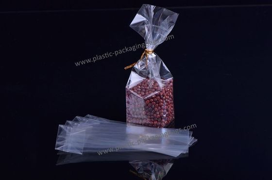 الحرارة الختم ساحة أكياس السيلوفان القول، حقيبة الغذاء الصف OPP شفاف