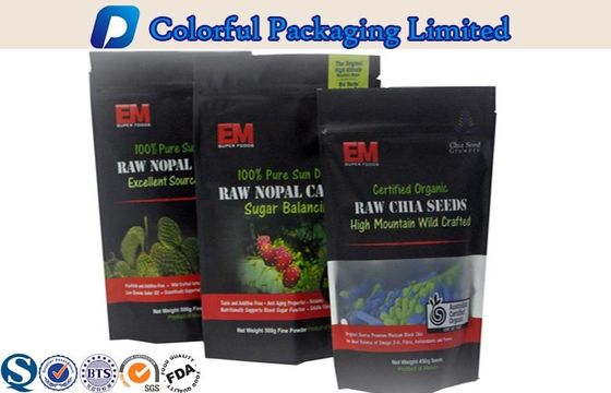 المسيل للدموع الشق MOPP / VMPET الحقائب القابلة لإعادة الاستخدام تغليف المواد الغذائية للحلوى / وجبة خفيفة