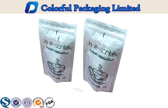 250G / 500G / 1KG زيبلوك] رقائق الألومنيوم الوقوف الحقيبة للالشاي التعبئة والتغليف