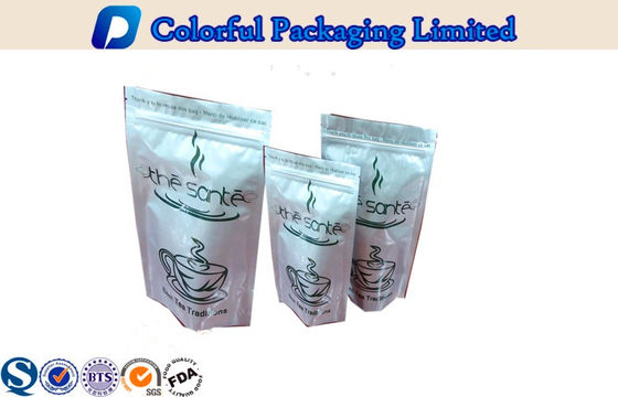 250G / 500G / 1KG زيبلوك] رقائق الألومنيوم الوقوف الحقيبة للالشاي التعبئة والتغليف