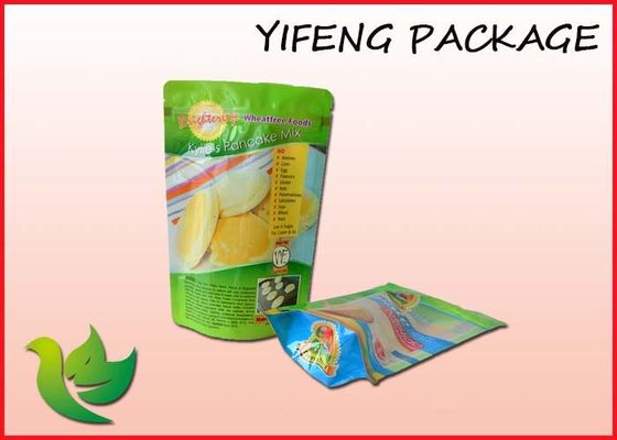 الحفر المطبوع البلاستيك الوقوف الحقائب مع سحاب 500G 250G