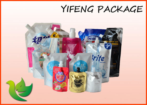 التصميم حسب الطلب انهض صنبور للحصول على الحقيبة السائل الغذاء packaing لل