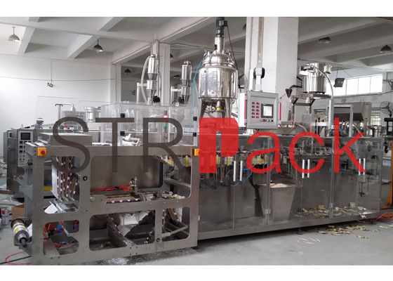 1000ML أفقي آلة التعبئة والتغليف لالفول السوداني والفاصوليا، والحقيبة الحليب